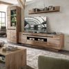 Wohnwand >Bellano< in Viking Oak Dekor, MDF, Spannplatte - 299x202x44cm (BxHxT) Bild 2