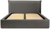Polsterbett Doppelbett Bett AMADA 160x200cm in Stoff Ditra Anthrazit Bild 2