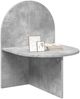 vidaXL Nachttisch Betongrau 48 x 49 x 65 cm Holzwerkstoff 8001119 Bild 3