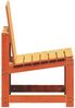 3-tlg. Garten-Lounge-Set, Gartenmöbel Wachsbraun Massivholz Kiefer Bild 5