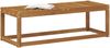 vidaXL Outdoor Hocker Bank Natur 115 x 43 x 37 cm Massivholz Akazie 900669 Bild 3