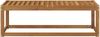 vidaXL Outdoor Hocker Bank Natur 115 x 43 x 37 cm Massivholz Akazie 900669 Bild 4