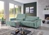 Wohnlandschaft >Wolve< elektr. Sitzverstellung, 2 Kissen, Cord mint - 277x108x179cm (BxHxT) Bild 3