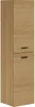 Vente-unique - SARONE Bathroom storage unit Holz, Platte Beige - B 30 cm x H 140 cm x L 35 cm Bild 3