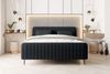 99rooms Lucio Boxspringbett Boucle-Stoff ANTHOLOGY Schwarz 160x200 cm Bild 2