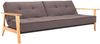 Splitback Frej - Schlafsofa - Flashtex Dark Grey (216) Bild 3