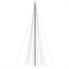 vidaXL LED Weihnachtsbaum mit Erdspießen 1534 LEDs Blau 500 cm 4016406 Bild 5