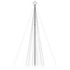 vidaXL LED Weihnachtsbaum mit Erdspießen 1534 LEDs Blau 500 cm 4016406 Bild 4