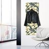 Queence Garderobe - "Citrus" Druck auf hochwertigem Arcylglas inkl. Edelstahlhaken und Aufhängung, Format: 50x120cm Bild 2