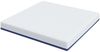 vidaXL Matratze Weiß und Blau 200 x 200 cm Jacquard-Stoff 4106345 Bild 5