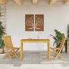 vidaXL Garten-Esstisch 110x55x75 cm Massivholz Akazie 366368 Bild 3