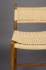 Barhocker Cecile Walnut: Retro-Design aus Holz & Seilgeflecht Bild 5