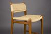 Barhocker Cecile Walnut: Retro-Design aus Holz & Seilgeflecht Bild 4