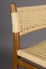 Barhocker Cecile Walnut: Retro-Design aus Holz & Seilgeflecht Bild 3