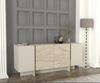 ibonto SIDEBOARD 180 x 75,5 x 46,6 cm Granitoptik Kommode viel Stauraum (H 75.5 x T 46.6 x B 180 cm) Bild 2