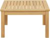vidaXL Couchtisch Helles Akazienholz 60 x 60 x 36 cm Massivholz Akazie 42026779 Bild 3