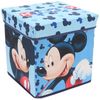 Disney Aufbewahrungsbox Sitzhocker Sitzwürfel mit Stauraum Fußbank Truhen Aufbewahrungsbox, Mickey Maus Bild 4