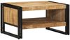 vidaXL Couchtisch 70x50x38 cm Raues Massivholz Mango 4102709 Bild 2