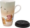 Goebel Künstlertasse mit Deckel Sunset Mood, Scandic Home, Fine Bone China, Bunt, 15 cm, 23102171 Bild 2