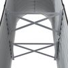 vidaXL Hochbeet Verzinkter Stahl 114x40x68 cm Anthrazit 318891 Bild 5