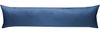 Mako-Satin Seitenschläferkissen Bezug uni / einfarbig Jeans Blau 40x145 cm von Bettwaesche-mit-Stil Bild 5