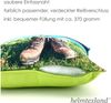 heimtexland Â® Outdoorkissen Lotus Effekt 45x45 Garten Dekokissen Wasserabweisend Outdoor Lounge Deko Kissen Typ742 Alpen Kuh Bild 5