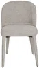 Vente-unique - MUKLEA Stuhl Stoff Beige - B 60 cm x H 82 cm x L 50 cm Bild 3