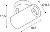 SLV 1004199 NUMINOS SPOT PHASE M LED Deckenaufbauleuchte weiß 2700K 36° Bild 5