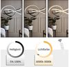 Nettlife LED Kronleuchter Pendelleuchte in Weiß 62/68W Ringe, Höhenverstellbar, LED fest integriert, Warmweiß Neutralweiß Kaltweiß, Arbeitszimmer Küche Esszimmer Treppenlicht Kaffeeraum Bild 3