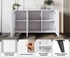 INOSIGN Sideboard SIDEBOARD PHUKET (1 St), Modernes Sideboard mit 6 Fächern, Breite 120 cm Bild 3