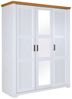 Maluno Kleiderschrank weiß 166,4cm x 208cm x 64cm Bild 2