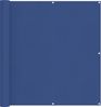 vidaXL Balkonsichtschutz Blau 110 x 500 cm Oxford-Stoff 42030783 Bild 2