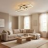 LED Deckenleuchte, grau opal, verstellbar, L 61,4 cm Bild 2