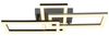 LED Deckenleuchte, grau opal, verstellbar, L 61,4 cm Bild 5
