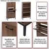 MCW Schuhschrank MCW-P48 Inklusive Fußbodenschoner Bild 3
