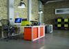 Rollcontainer Note™ mit Griffleiste, 3 Universalschubladen, Farbe lichtgrau Bild 5
