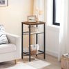 HOOBRO Beistelltisch Telefontisch Gitterablagen 38x28x74cm Industrie-Design Bild 4