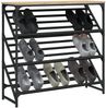 vidaXL Schuhregal Sonoma-Eiche 90x30x85 cm Holzwerkstoff 833429 Bild 3