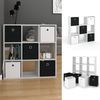 Raumteiler Hylda Weiß 82.8 x 82.8 cm Vicco Bild 2