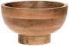 Spetebo Dekoschale Mangoholz Obstschale rund lebensmittelecht - 25 cm (Einzelstück, 1 St, 1tlg), Obst oder Snack, Naturprodukt, Mangoholz Bild 2