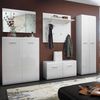 Schuhschrank DANARO-01, 89 x 120 x 37 cm, Hochglanz weiß Bild 4