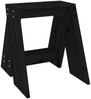 vidaXL Hocker 2 Stk. Schwarz 40x40x45 cm Massivholz Kiefer 823663 Bild 5