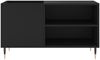 vidaXL Plattenschrank Schwarz 85x38x48 cm Holzwerkstoff 831693 Bild 4