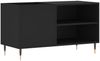 vidaXL Plattenschrank Schwarz 85x38x48 cm Holzwerkstoff 831693 Bild 2