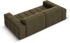 Micadoni Sofa Jennifer 3-Sitzer Samt Grün Bild 4