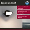 Paulmann 94864 LED Außenwandleuchte Zigbee Skyla Bewegungsmelder Anthrazit Bild 4