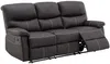 Vente-unique - CANBY Sofa and armchair set Kunstleder Braun - B 90 cm x H 95 cm x L 79 cm183 cm Bild 4