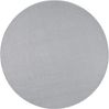 Kurzflor Teppich Nasty, rund - silber - 133 cm Durchmesser Bild 5