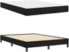 vidaXL Boxspringbett mit Matratze Schwarz 140 x 200 cm Stoff 3398697 Bild 5