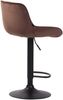 Barhocker Lentini Samt schwarz [318269] Bild 4